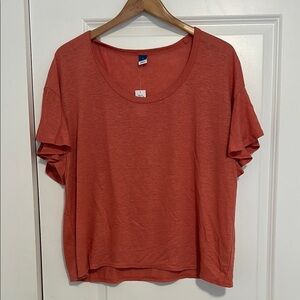 Casual Coral Women's Top